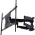 Кронштейн для телевизора Kromax ATLANTIS-46, 22-65", настенный, поворотно-выдвижной и наклонный,  серый [20259]